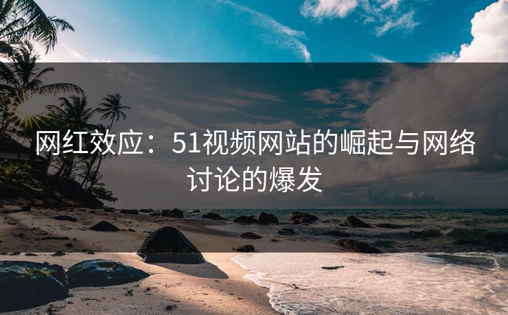 网红效应：51视频网站的崛起与网络讨论的爆发